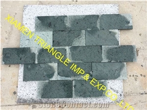 China Green Sukabumi Green Tuff Stone Mine Owner Pool Pavers
