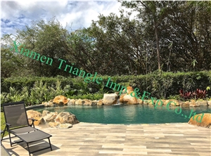 China Sukabumi Green Swimming Pool Mosaic