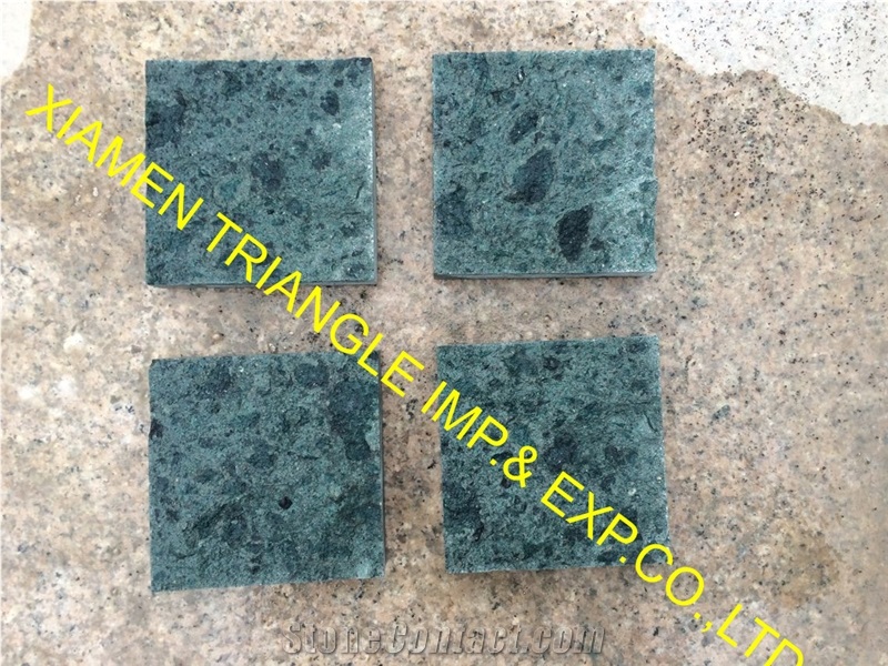Sawn China Hijau Pedra Green Sukabumi Swimming Pool Stone
