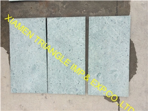 Sawn China Hijau Pedra Green Sukabumi Swimming Pool Stone