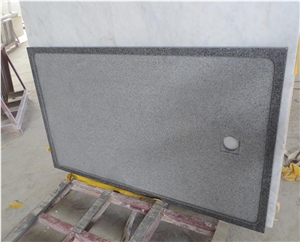 G654 Impala Black Granite Square Shower Tray,Bathroom Floor Base for Shower