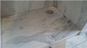 Silver Travertine Show Tray,Bathroom Shower Pan,Floor Base