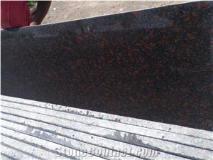 Tan Brown Granite Slabs & Tiles, India Brown Granite