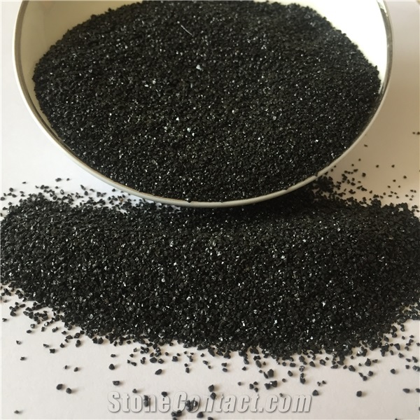 Sandblasting Abrasive Media Copper Slag Black Silica Peal