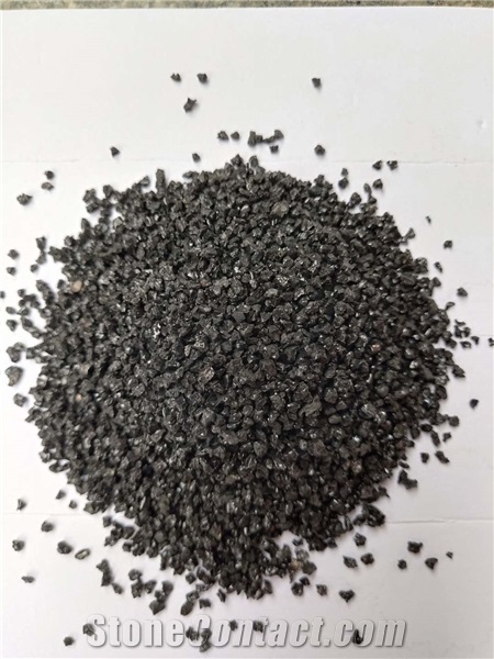 Sandblasting Abrasive Media Copper Slag Black Silica Peal