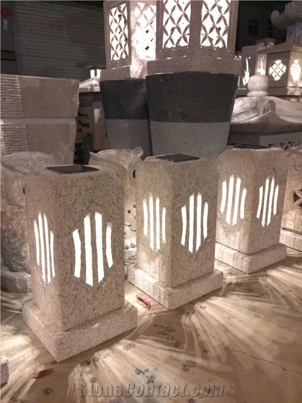 Garden Lighting , G682 Granite Lantern for Outdoor