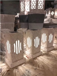 Garden Lighting , G682 Granite Lantern for Outdoor