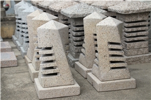Unique G603 Granite Garden Lantern