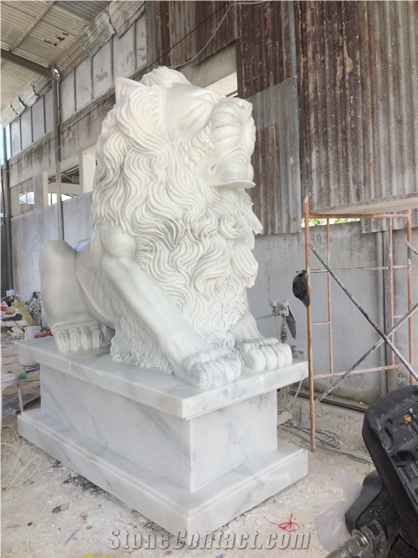 Lion Stone Sculpture, Stone Carvings