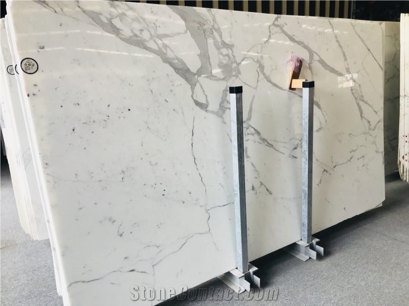 First Choice White Statuario Marble Slabs