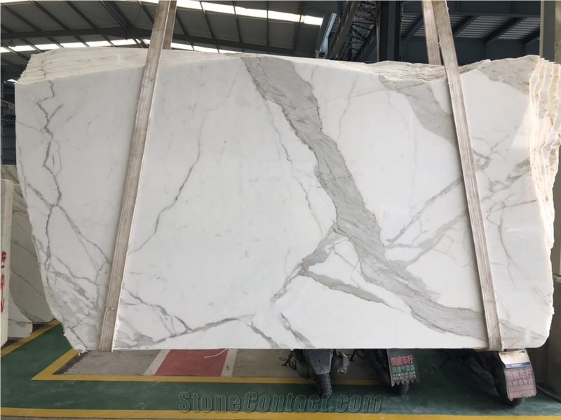 First Choice White Statuario Marble Slabs
