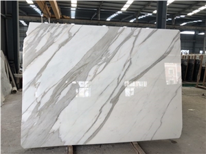 First Choice White Statuario Marble Slabs