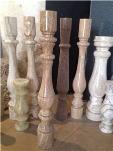 Armenia Gold Travertine Balustrades