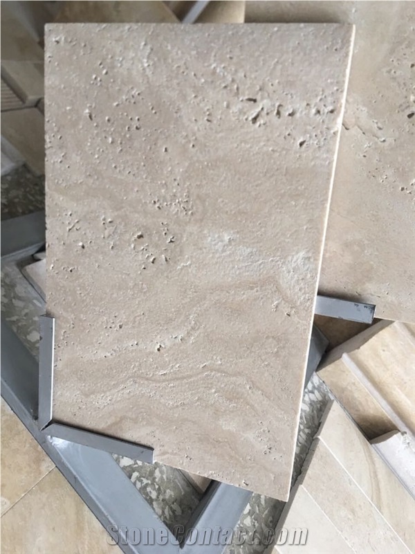 Armenia Ivory Travertine Slabs, Tiles