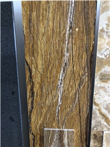 Travertine Zebra, Armenia Gold Travertine Slabs