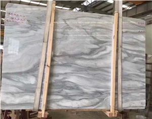Cloudy White Marble Slabs and Tiles,Cut to Sizes