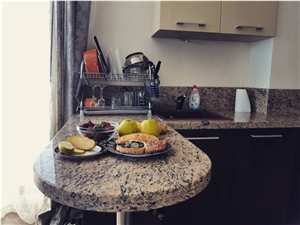 Giallo Veneziano Granite Kitchen Counter Top