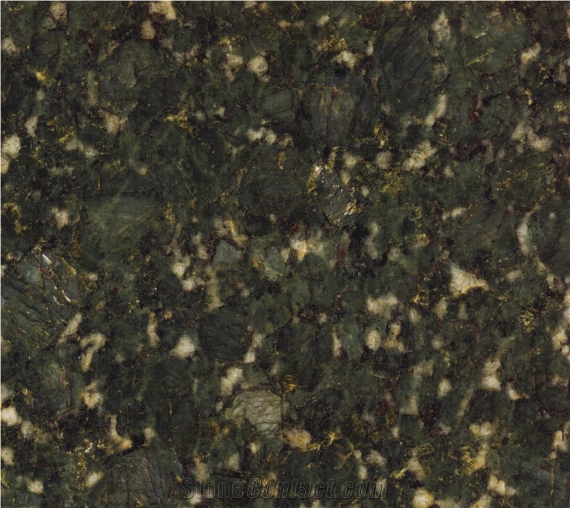 Green Butterfly Granite Block, Brazil Green Granite