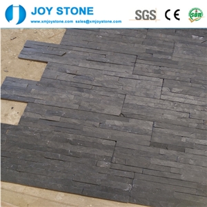 Cheap Price Chinese Hubei Black Slate Cultured Thin Stone Veneer Wall