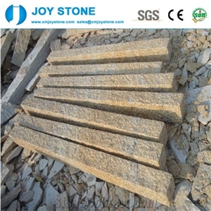 China Golden Yellow Granite New G682 Kerbstone Roadside Garden