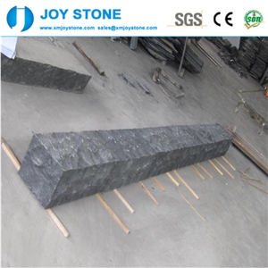 Flamed Brushed Finished Black Granite G684 Paver Stone Kerbstone