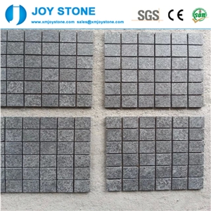Flamed G684 Black Granite Paving Stone
