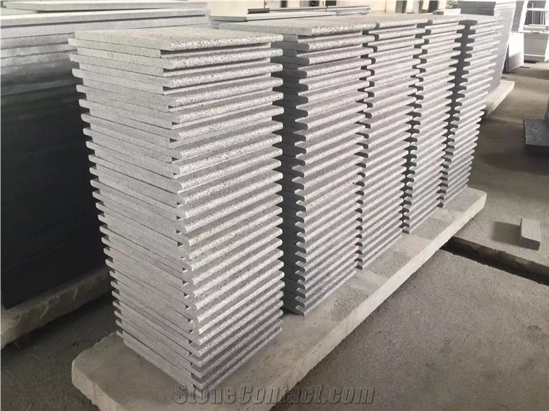 Swimming Pool Bull Nose Anti-Slip G654 Dark Grey Granite Coping Tiles