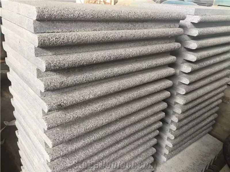 Swimming Pool Bull Nose Anti-Slip G654 Dark Grey Granite Coping Tiles