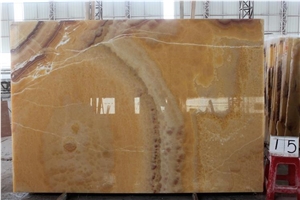 Agri Honey Onyx Slab Marble Slabs Hotel Room Wall