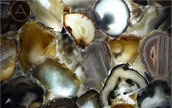 Backlite Agate Natural Semi Precious Stone Panels