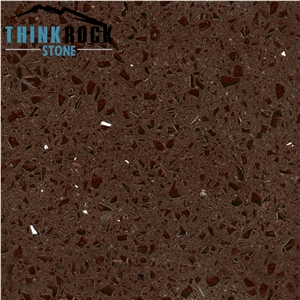 China Brown Quartz Tiles China Brown Quartz Tiles