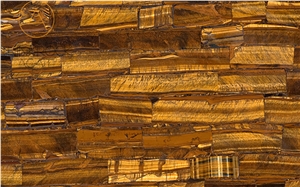 China Popular Tiger Eyes Semiprecious Stone