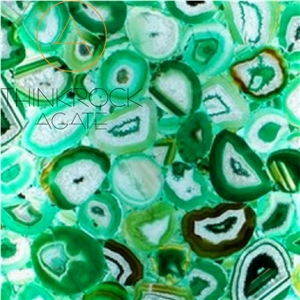 China Semi-Precious Green Gemstone Agate Slabs & Tiles China Semi-Precious Green Gemstone Agate Slabs & Tiles