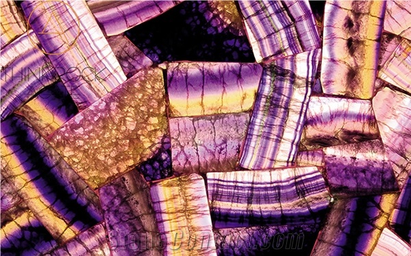 Colored Fluorite Semiprecious Stone Gemstone