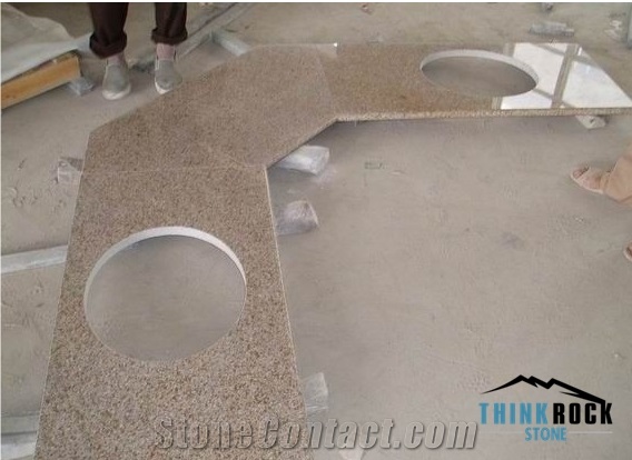Factory Direct Sale G682 Rusty Yellow Granite Countertops