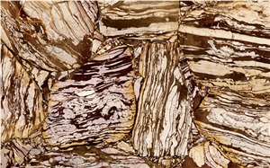 Polished Zebra Stone Semiprecious Stone Slabs