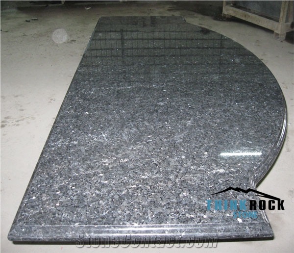 Prefab Blue Pearl Granite Countertops