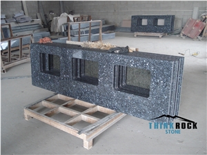 Prefab Blue Pearl Granite Countertops