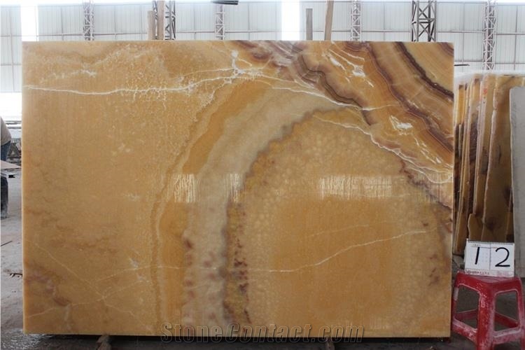 Rainbow Onyx Slab Tile