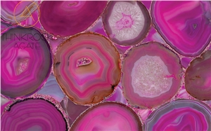 Roes Agate Polished Semiprecious Stone Slabs