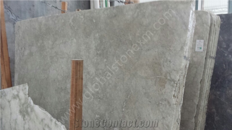 Alabaster Grey Iran Slab Magic Bar Top