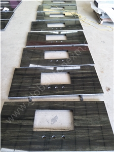 Brilliant Quicksand Green Bathroom Countertop