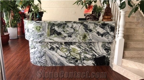 Flawless White Beauty Slabs Tiles for Hotel Lobby
