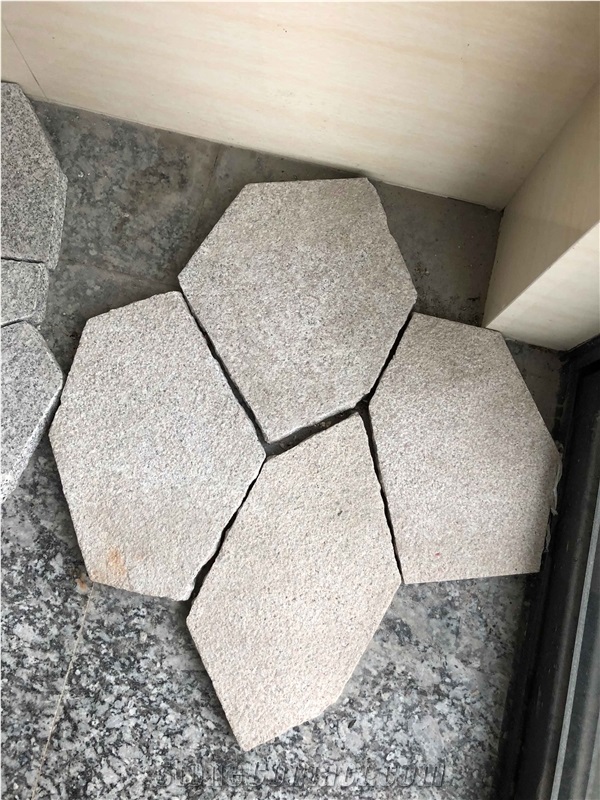 Tippy Beige,Natural Polygonal Limestone Flagstone