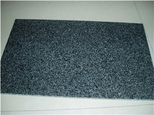 G654 Granite,China Dark Grey Granite,Black Sesame Granite Tiles&Slabs