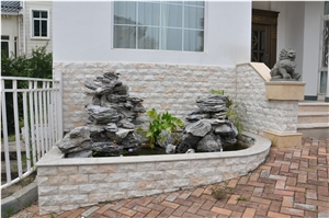 White Quartzite Ledge,White Marble Ledge,Wall Cladding,Cultured Stone