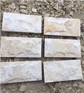 White Quartzite Ledge,White Marble Ledge,Wall Cladding,Cultured Stone