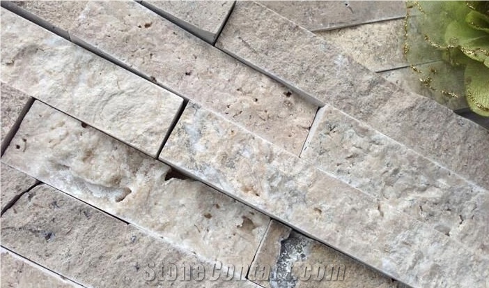 White Travertino Stone Wall Cladding,Cladding Stone,Travertino Veneer