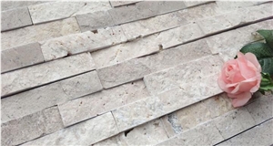 White Travertino Stone Wall Cladding,Cladding Stone,Travertino Veneer