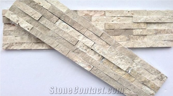 White Travertino Stone Wall Cladding,Cladding Stone,Travertino Veneer
